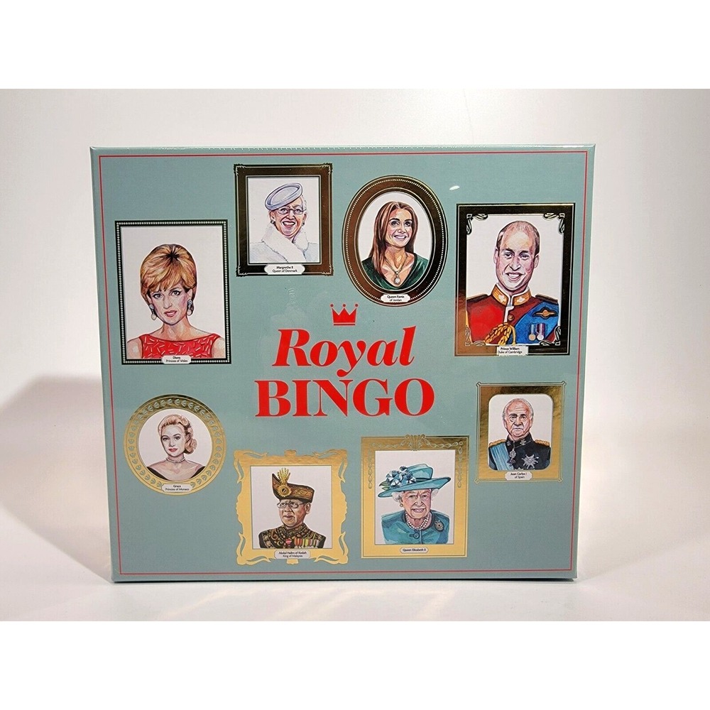 NEW Around the World‎ Royal Family Bingo Childrens Educational Board Game Gift
